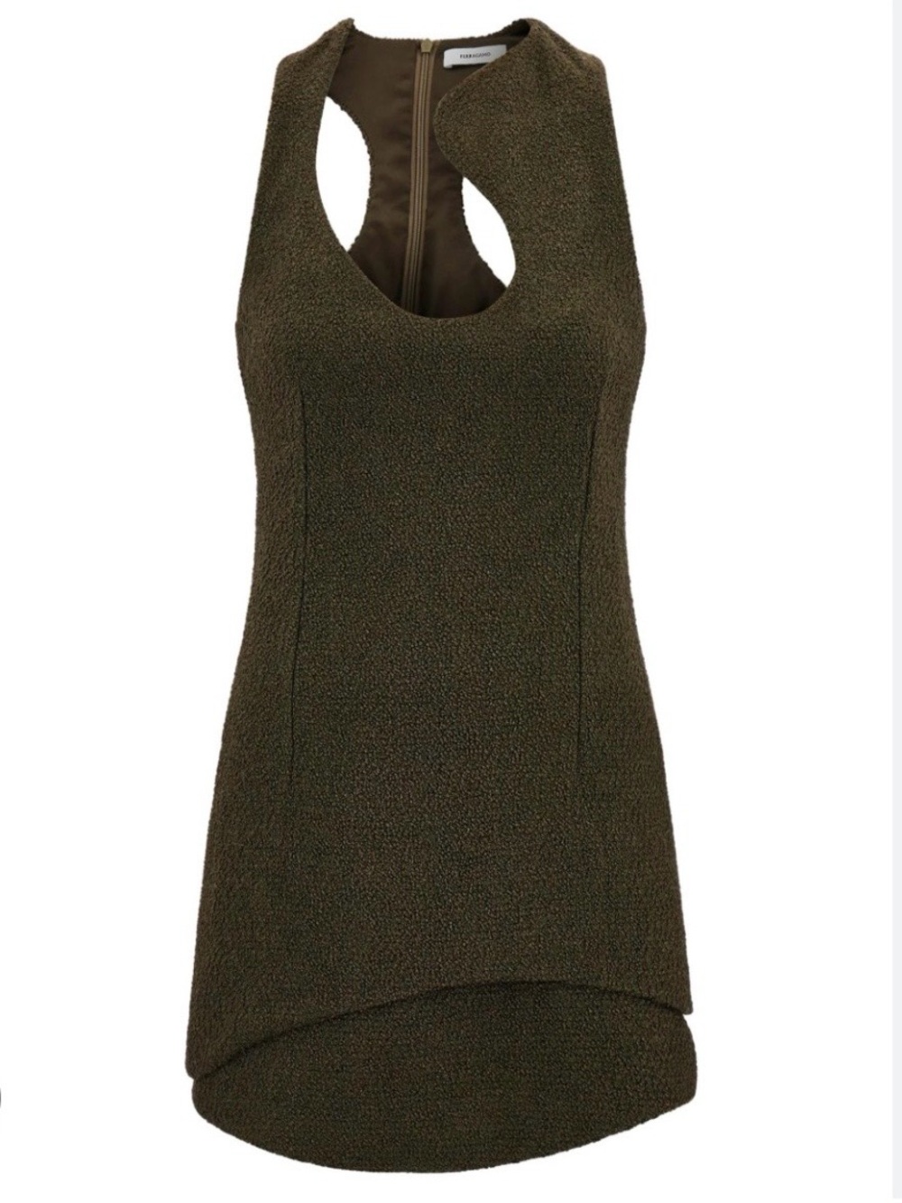 Ferragamo Boucle mini dress